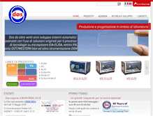 Tablet Screenshot of dasitaly.com
